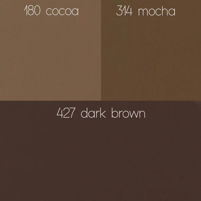 Additional Image for Solid Brown Cotton Table Runner, Placemats, and Napkins