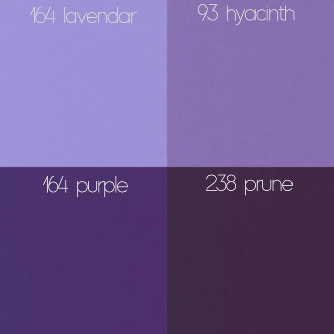 Additional Image for Purple & Lavender Cotton Table Runner, Placemats, and Napkins