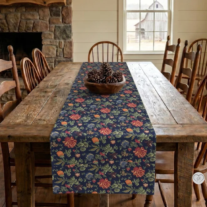 Additional Image for Meadowland Floral Table Runner, Placemats, Napkins