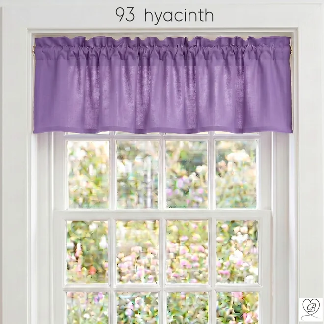 Additional Image for Purple & Lavender Cotton Valance: Custom Size