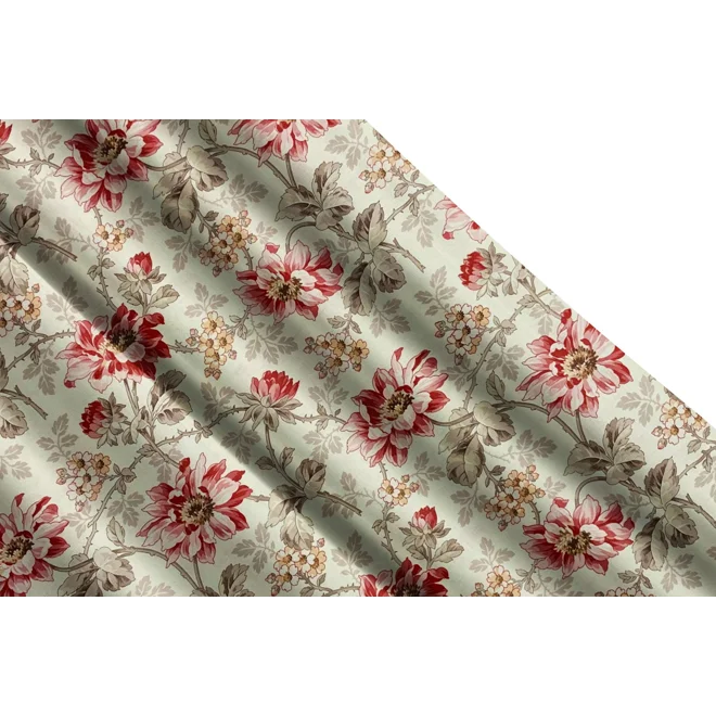 Additional Image for Red Roses French Country Floral Valances