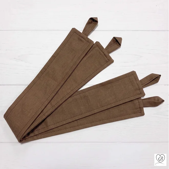 Additional Image for Brown Cotton Cafe Curtains: Custom Sizes