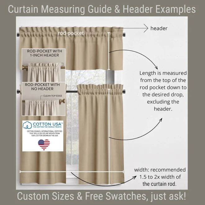 Additional Image for Berry Pink Cotton Cafe Curtains: Custom Size