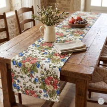 Cottage Rose Table Runner, P..