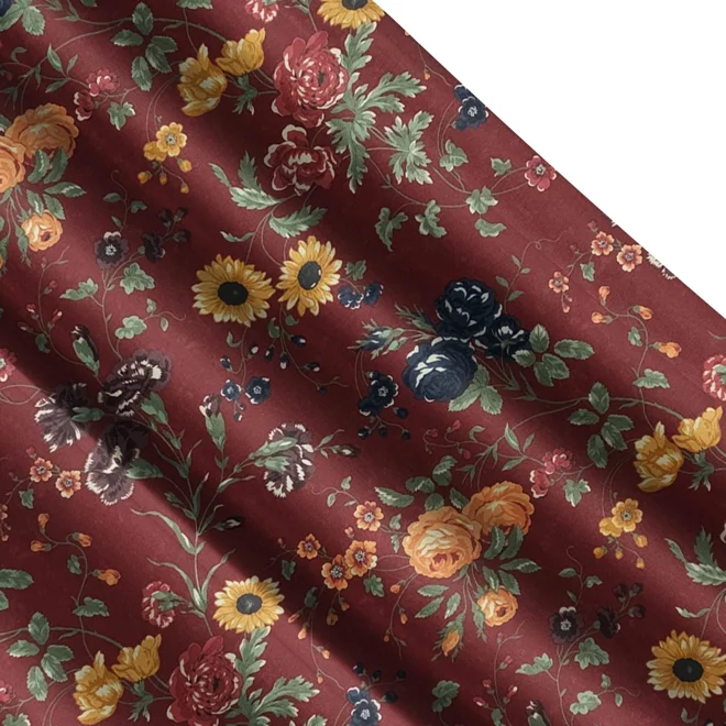 Additional Image for Sunflower & Rose Cottage Café Curtains