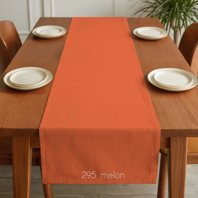 Additional Image for Orange & Rust Cotton Table Runners, Placemats, and Napkins