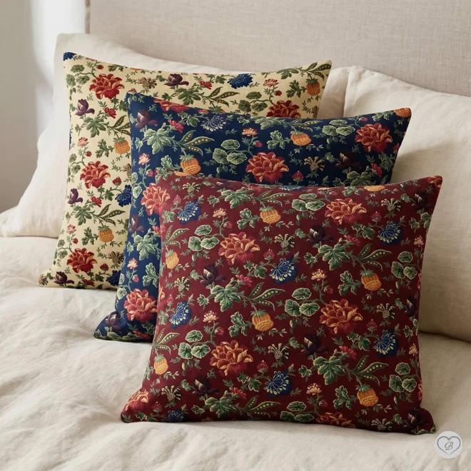 product Image for Meadowland Floral Pillow Covers: Euro Shams and Lumbar
