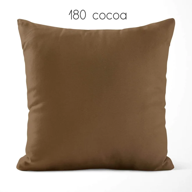 Additional Image for Brown Cotton Pillow Covers | Euro Shams & Custom Sizes