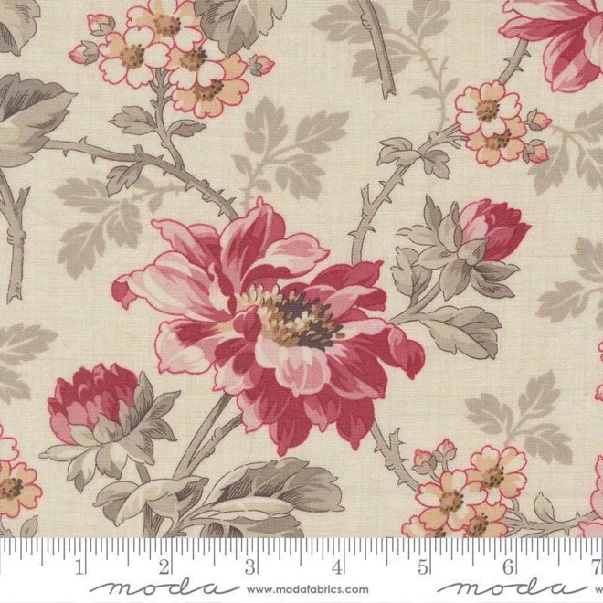 Additional Image for French Rose Country Floral Cotton Table Runner, Placemats, Napkins