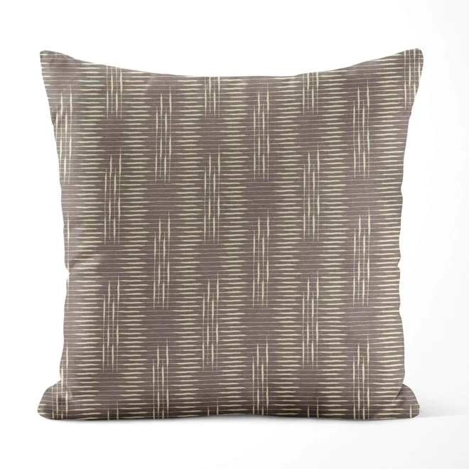 Additional Image for Modern Rustic Taupe Pillow Cover