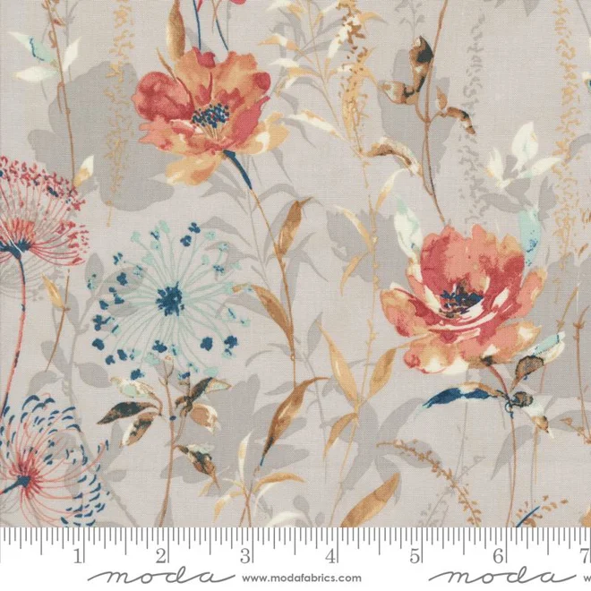 Additional Image for Floral Wildflower Cotton Valances - Watercolor Flowers