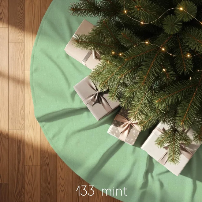 Additional Image for Green Tree Skirt: Christmas Holiday Decor