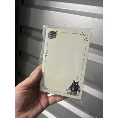 Whimsical Mothman Notepad