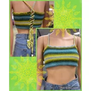 Crochet corset top