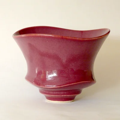 Wine Red Bowl