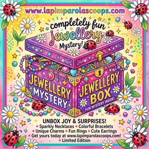 Fun jewellery mystery box 10 items