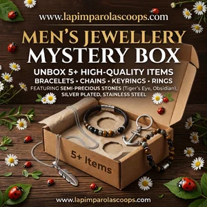Men's mystery jewellery bundle - 5 plus items