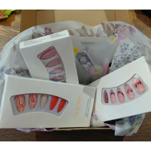 Boxed Press On Nail Bundle - Almond shape mixed