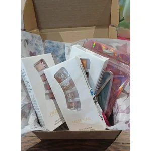 Boxed Press On Nail Bundle Square tip designs