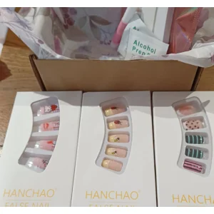 Boxed press on nail bundle - various designs