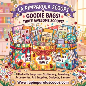 3 mystery bags of goodies