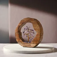 Amethyst Tree of Life Block