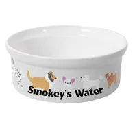 Personalised Dog Ceramic Bowl