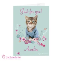 Personalised Rachael Hale Cute Ki..