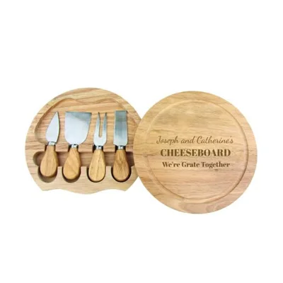 Personalised Cheese Board Set