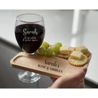Personalised Wine & Nibbles Board