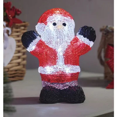 Inlit Ice Santa
