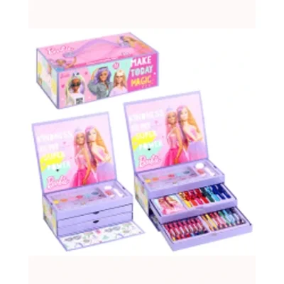 Barbie 52 Piece Colouring Case