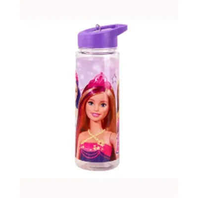 Barbie Pop Up Straw Bottle
