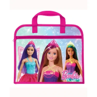 Barbie Zipped Book Bag