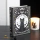 Black Cat Magick Book of Spells Shaped Storage Box
