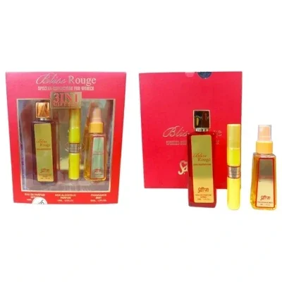 Bliss Rouge 3in1 Gift Set (Ladies 3pcs Gift Set)