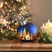 Blue Bauble Light-Up Decoration