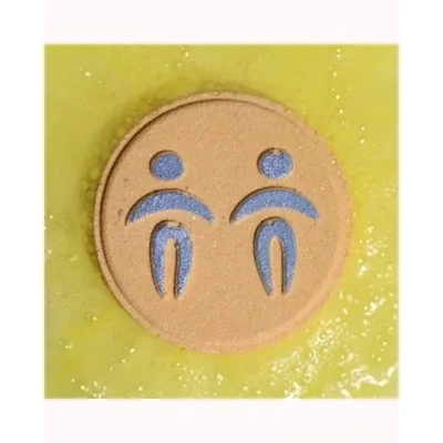 Box of 2 Zodiac Bath Fizzers with Horoscope - Gemini