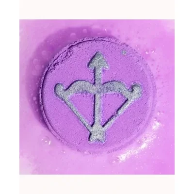 Box of 2 Zodiac Bath Fizzers with Horoscope - Sagittarius