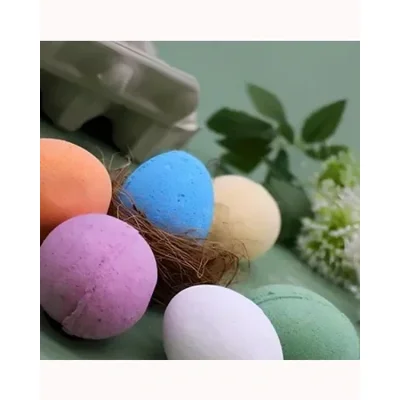 Box of 6 Bath Eggs
