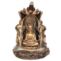 Bronze Buddha Backflow Incense Bu..