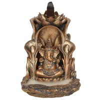 Bronze Ganesh Backflow Incense Bu..