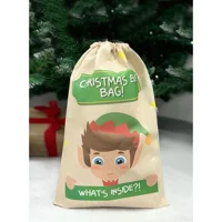 Christmas Eve Elf Bag