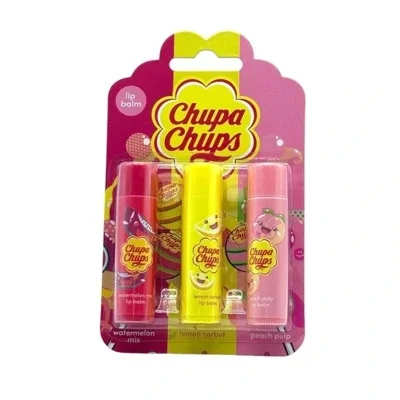 Chupa Chups Lip Balm Collection 3pcs Set