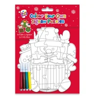 Colour Your Own Jigsaw Puzzles