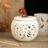 Cream Folk Pumpkin Oil Burner and..