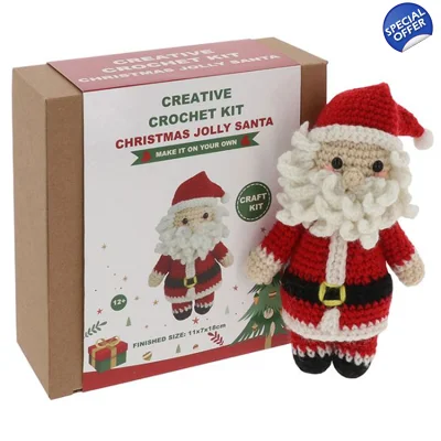 Crochet Kit - Jolly Santa