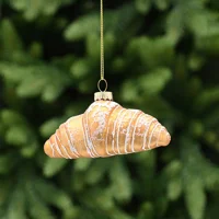Croissant Glass Hanging Decoration