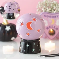 Crystal Ball Tealight Candle and ..