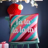 Cushion Cover - Fa La La